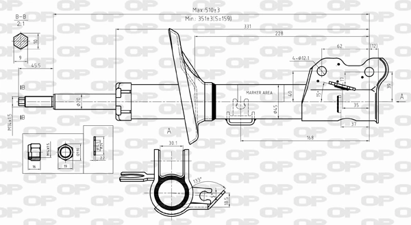 SAB829431 Open Parts
