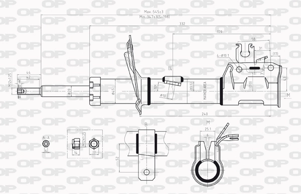 SAB800931 Open Parts