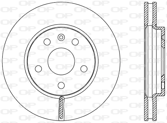 Disco de freno Renault Master I (T)