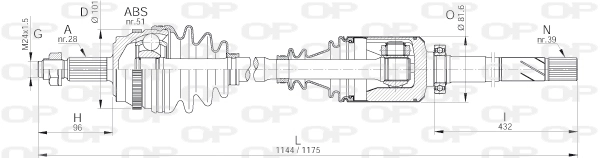 DRS624000 Open Parts