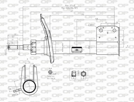 SAB824231 Open Parts