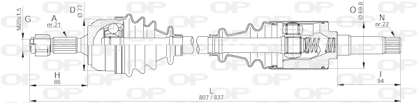 DRS623300 Open Parts