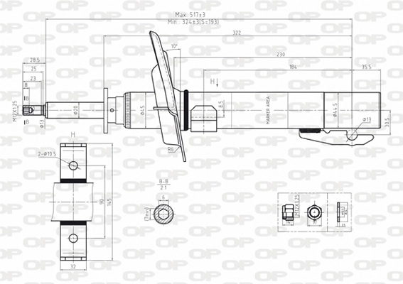 SAB807131 Open Parts