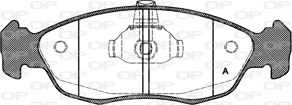 Comprar DP61020 Brembo Pastillas delanteras de freno