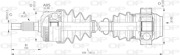 DRS615700 Open Parts