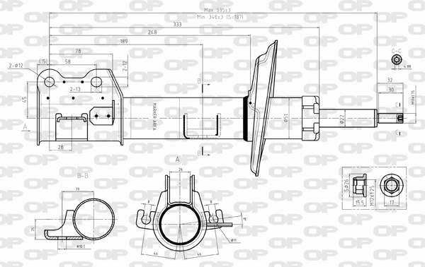 SAB830031 Open Parts