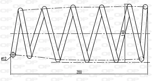 Comprar Muelle delantero Renault Clio II SB0 a bajo precio