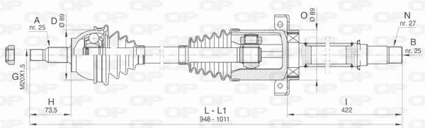 DRS644100 Open Parts