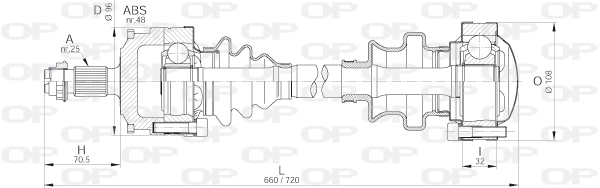 DRS618900 Open Parts