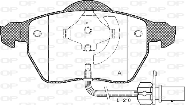 Comprar Pastillas de freno delanteras de disco Skoda SuperB I 3U4 a bajo precio