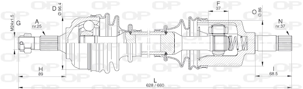 DRS631500 Open Parts