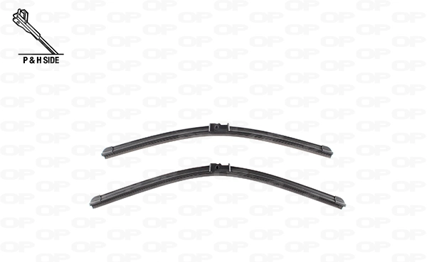 Comprar Juego de escobillas limpiaparabrisas delanteras, 2 piezas Mazda 3 BK a bajo precio