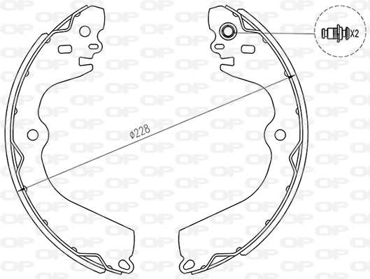 BSA226600 Open Parts