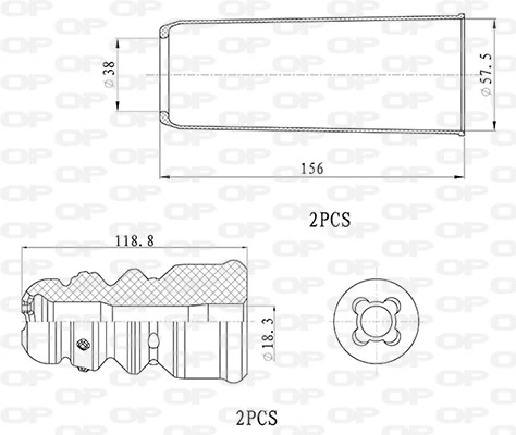 Topes de suspensión & guardapolvo amortiguador A7  liftback (2010-2018) original desde 20,39 €
