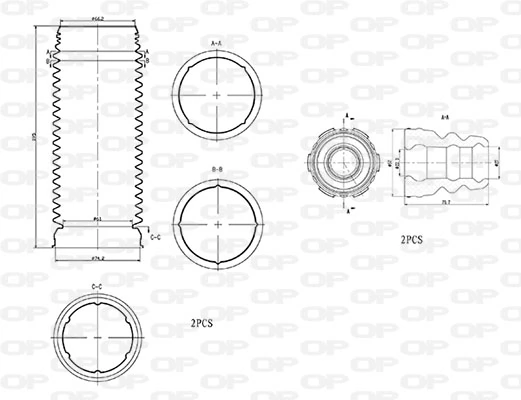 DCK502204 Open Parts