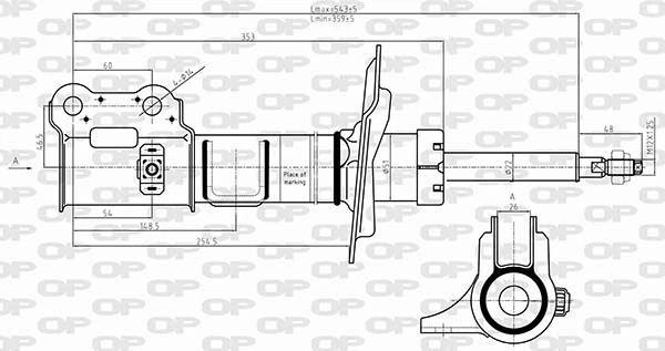 SAB862831 Open Parts