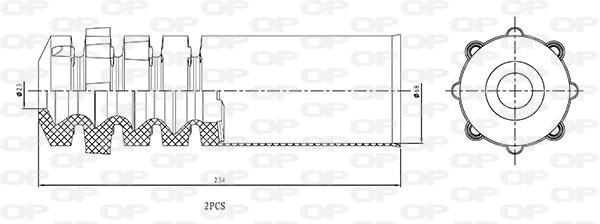 DCK510502 Open Parts