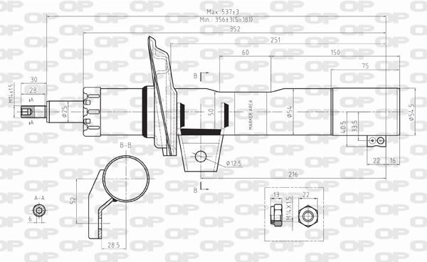 SAB803031 Open Parts