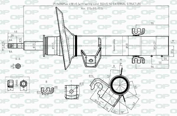 SAB851431 Open Parts