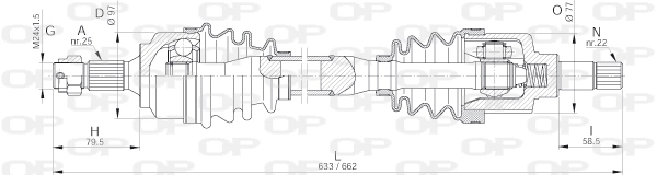 DRS625700 Open Parts