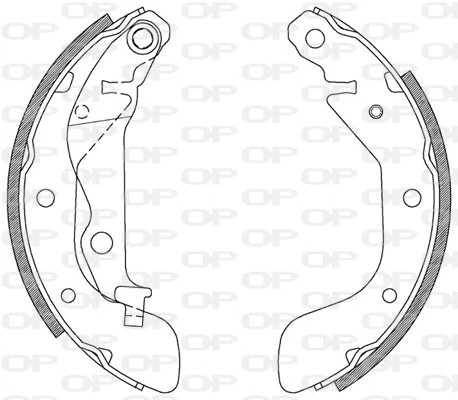 Zapatas de freno traseras Chevrolet Spark (Matiz)  hatchback comprar en España