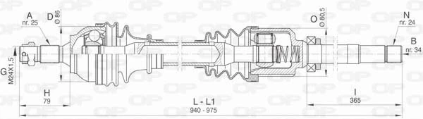 DRS645700 Open Parts