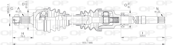 DRS625500 Open Parts