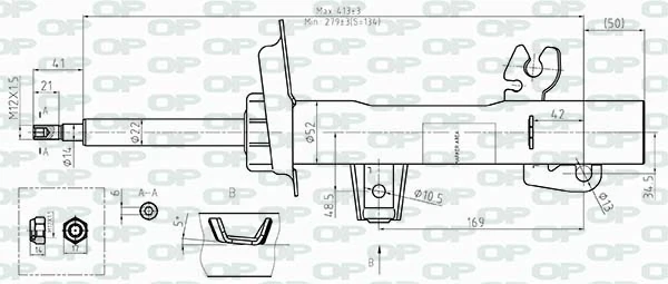 SAB851031 Open Parts