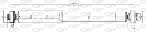 Amortiguadores traseros C2  hatchback (2003-2008) original desde 36,81 €