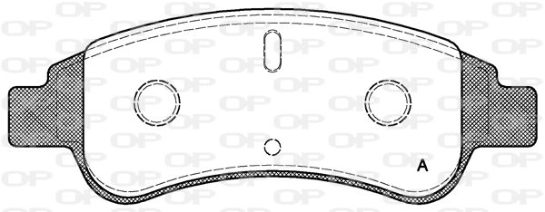 Pastillas de freno delanteras Peugeot 307 3A, 3C