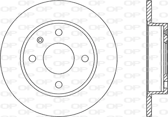 Disco de freno delantero Escort IV hatchback (1985-1990) original desde 28,72 €
