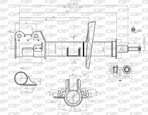 SAB850231 Open Parts