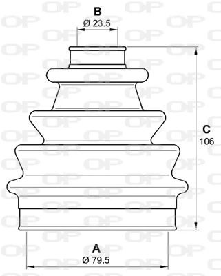 Comprar Fuelle de palier delantero exterior Subaru Impreza I GC