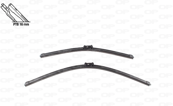 Escobillas de limpiaparabrisas delanteras para Audi A3  (8VS, 8VM)