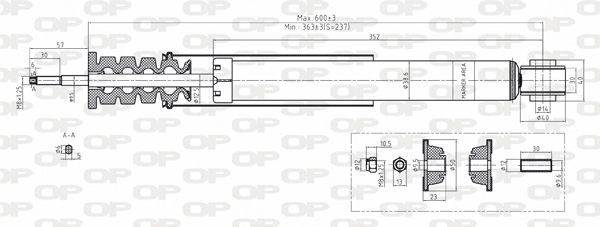 Amortiguadores traseros Micra  hatchback (2002-2010) original desde 44,10 €