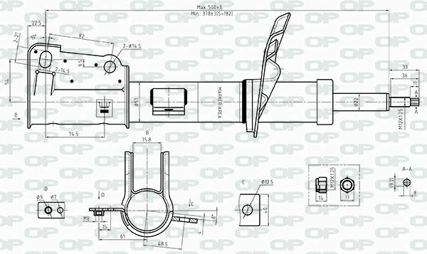 SAB842631 Open Parts