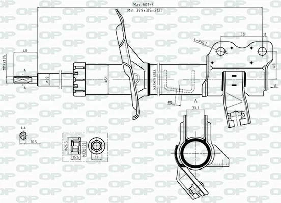 SAB850832 Open Parts