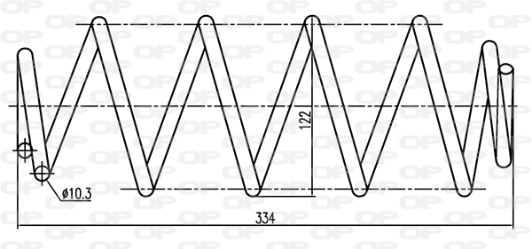 Muelle para Citroen C2 JM