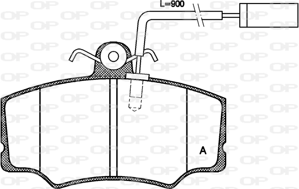 Pastillas de freno delanteras para Alfa Romeo 33  (907A)