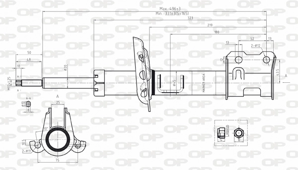 SAB805531 Open Parts