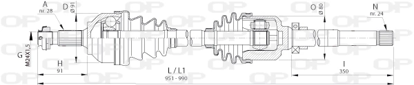 DRS640300 Open Parts