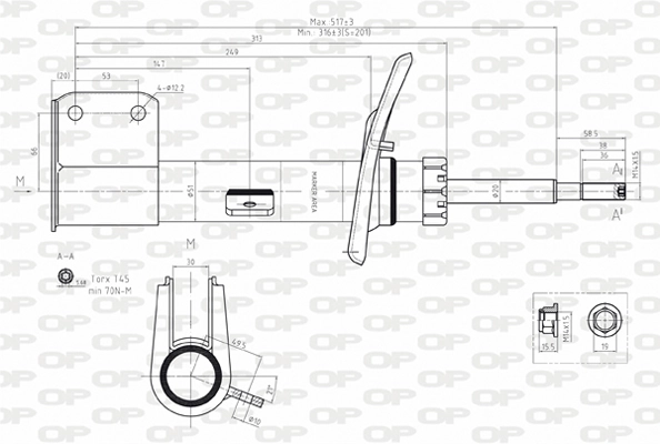 SAB815231 Open Parts