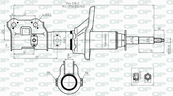 SAB848031 Open Parts