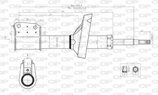 SAB807431 Open Parts