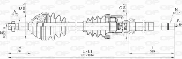 DRS640600 Open Parts
