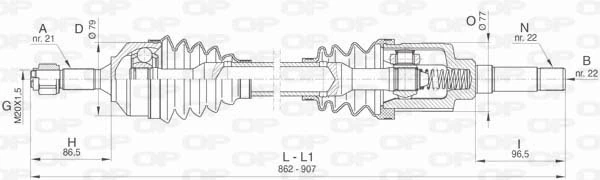 DRS646100 Open Parts