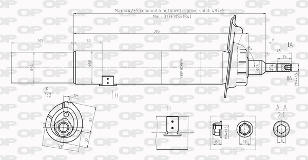 SAB820831 Open Parts