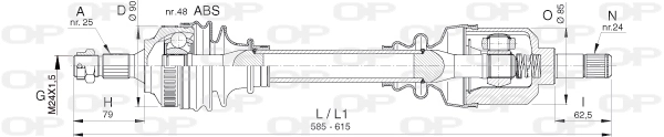 DRS639700 Open Parts