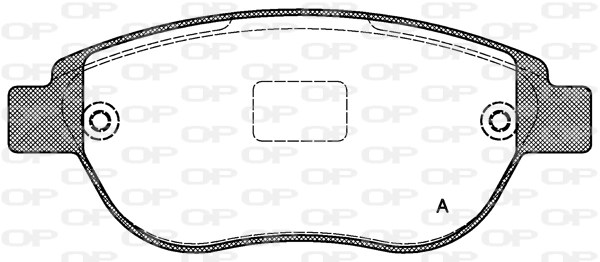 Pastillas de freno delanteras para Citroen Xsara  (N0)