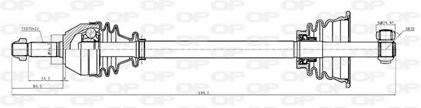 DRS601000 Open Parts